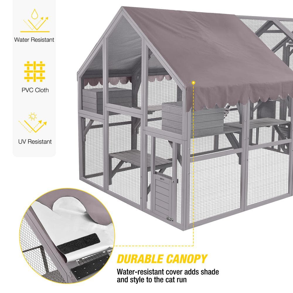 Outdoor Cat Run: Large Cat Enclosure - Image 5