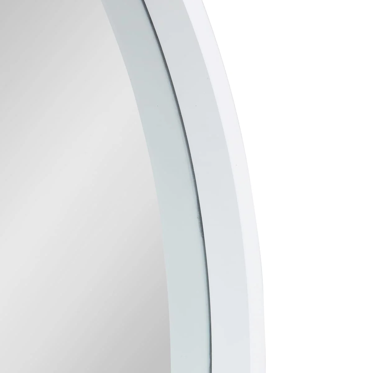 Round Wood Accent Wall Mirror, Modern Decorative Wooden Frame Mirror for Living Room, Bedroom and Entryway - Image 78