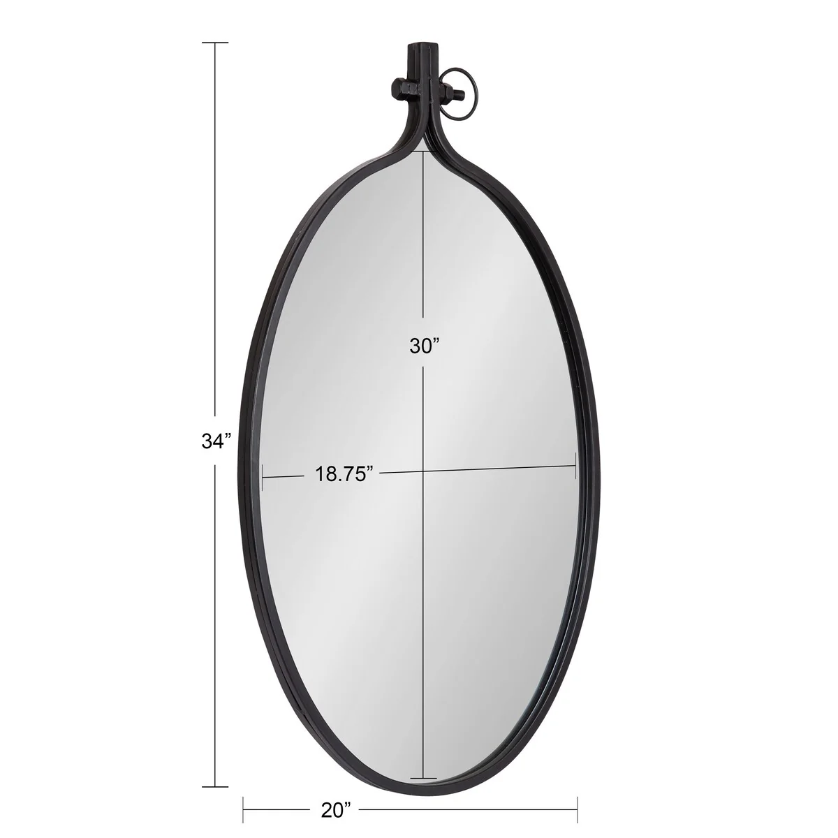 Modern Round Wall Mirror, Decorative Circular Accent Mirror for Living Room, Bedroom and Entryway - Image 35