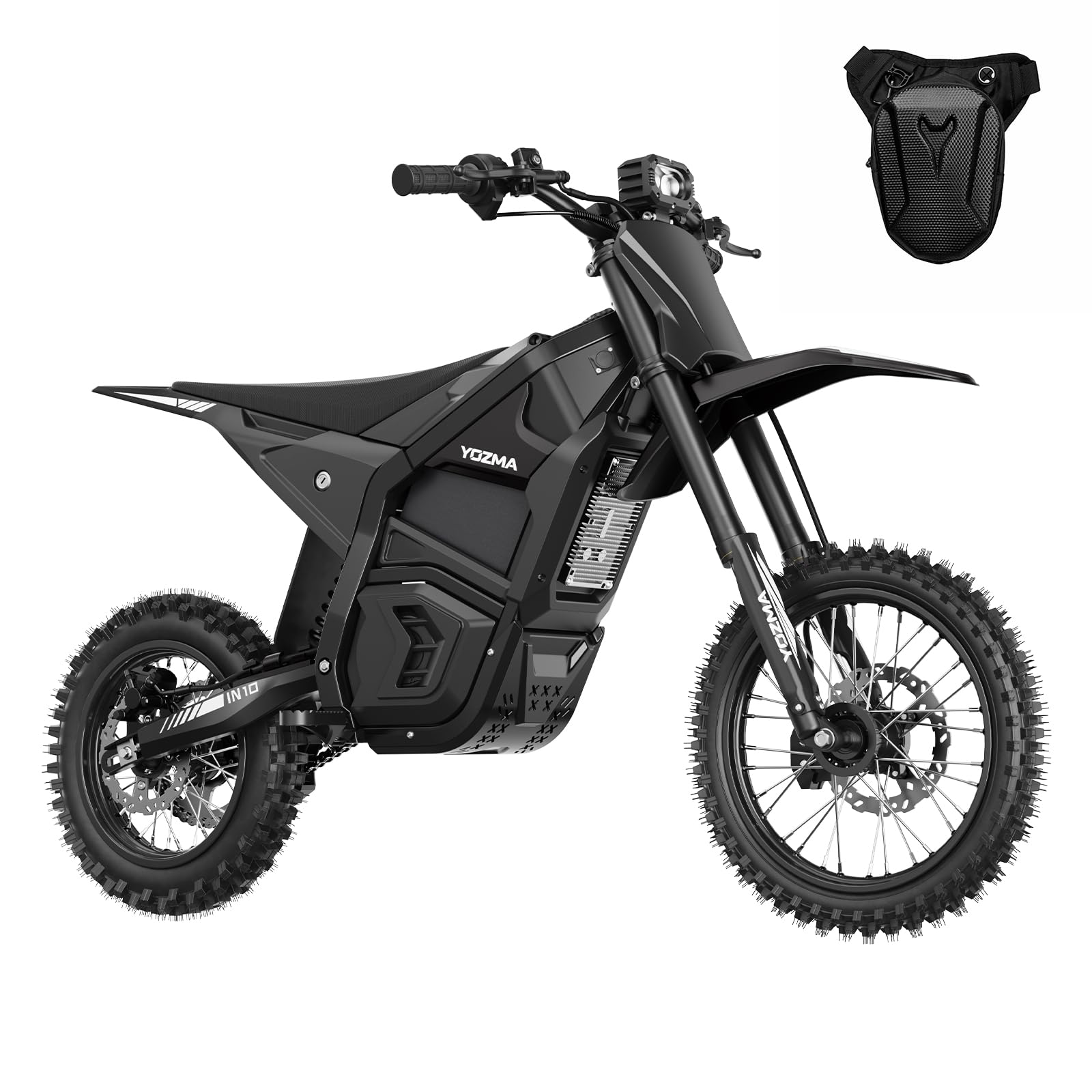 IN10 Electric Dirt Bike, 40MPH 2600W Off Road Electric Motorcycle - Image 2