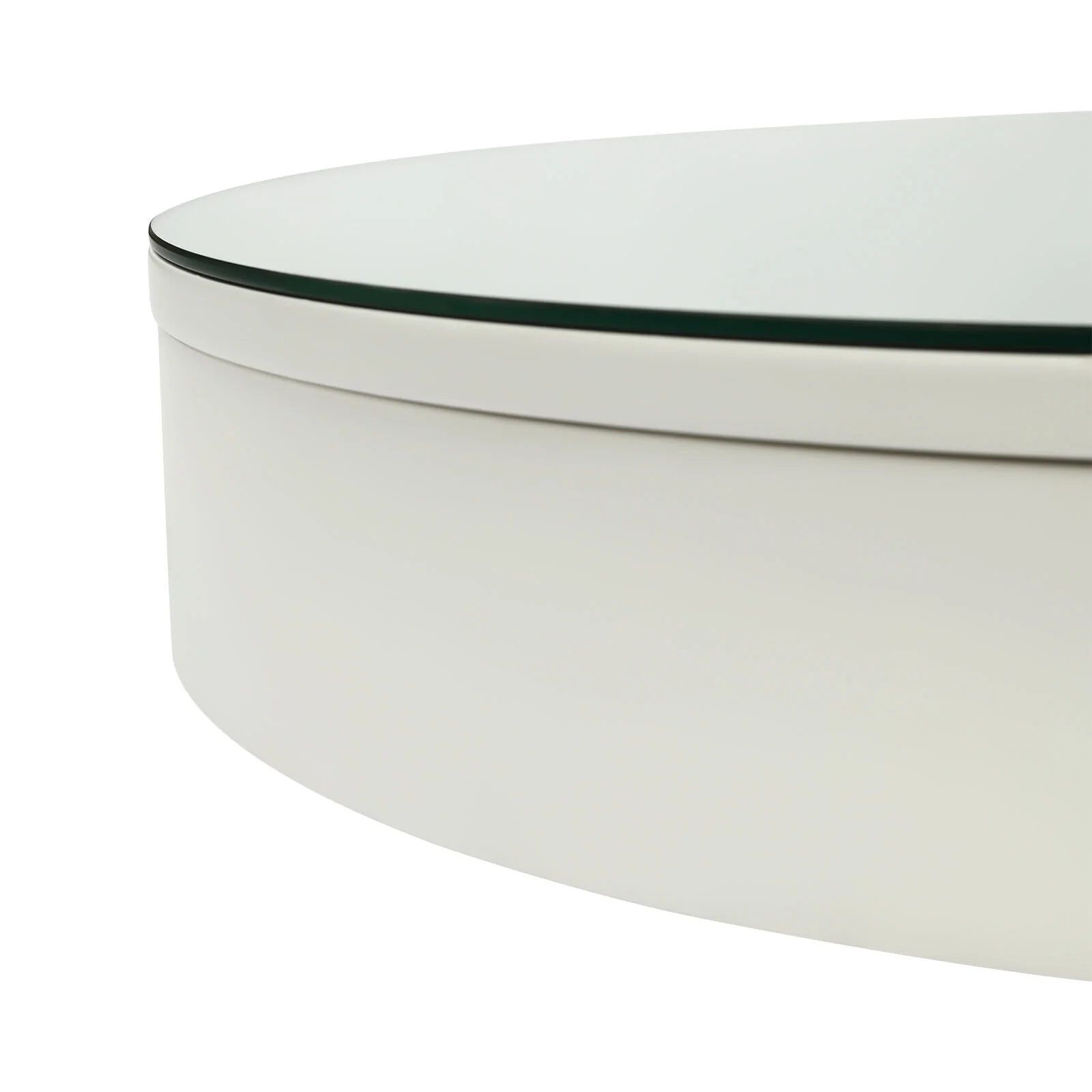Fichiouy Bathroom Mirror Cabinet Oval Wall Mounted Cabinet Storage Cabinet with Mirror for Bathroom 19.76" x 30.82" - Image 10