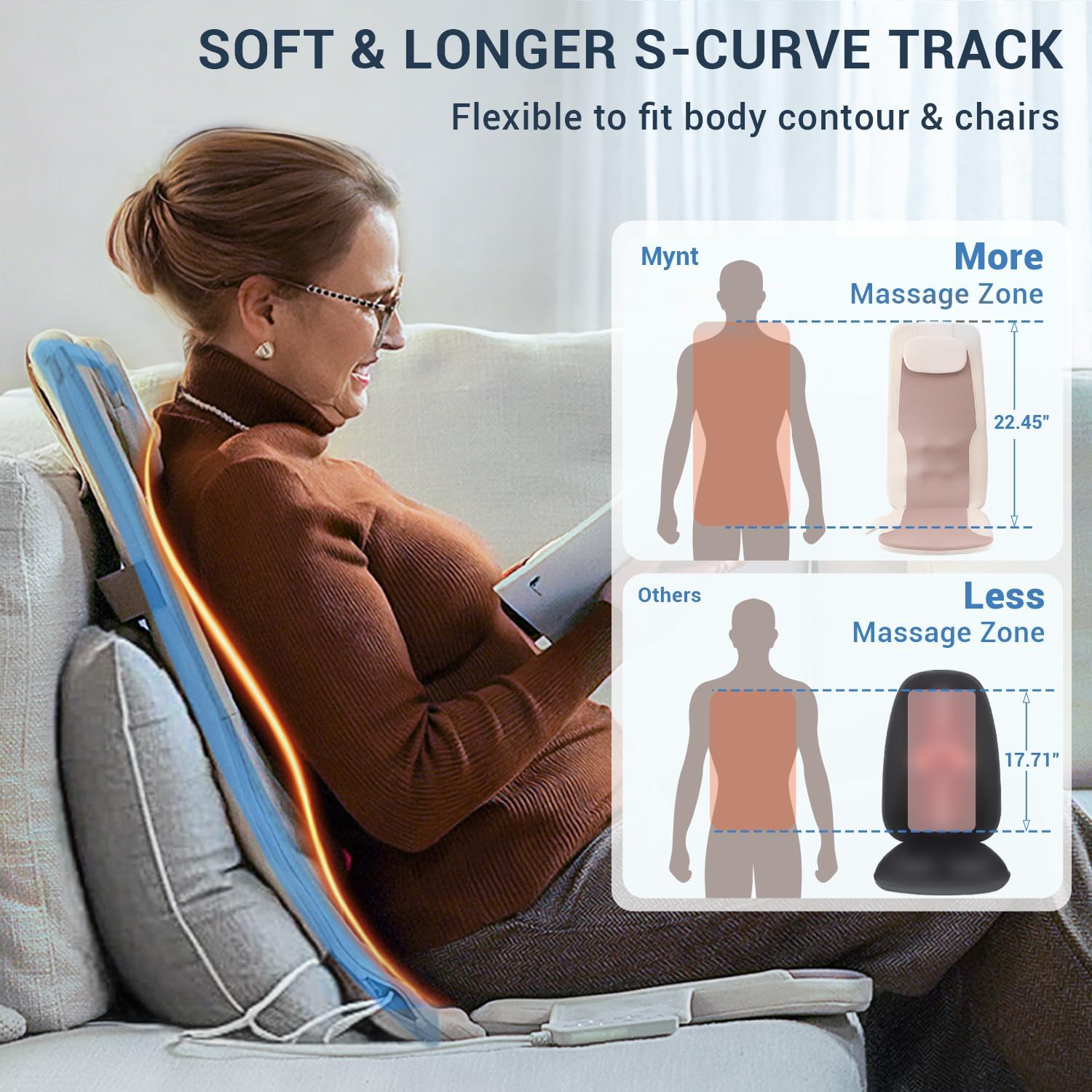 FSA Eligible HSA Approved Back Massager for Chair - Image 5