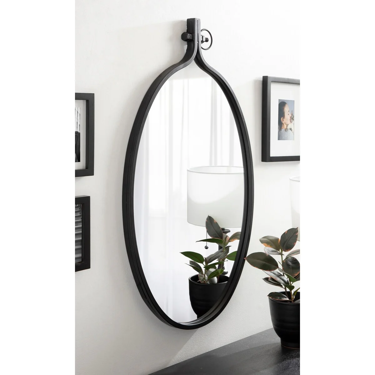 Modern Round Wall Mirror, Decorative Circular Accent Mirror for Living Room, Bedroom and Entryway - Image 38